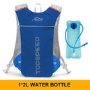 Sac à dos ultraléger de trail running 5L avec réservoir d'hydratation pour hommes, gilet de jogging respirant, sac de marathon et bague à eau 500ML - Mondial sport