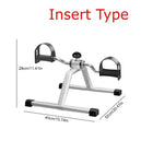 Vélo d'exercice réglable portable pour la maison - Mini vélo d'exercice pour réhabilitation des jambes avec résistance ajustable