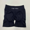 Shorts de yoga femme et ensemble de soutien-gorge pour le fitness, vélo et entraînement sculptant à élastique
