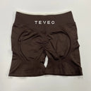 Shorts de yoga sportifs pour femmes Teveo - Ensemble de soutien-gorge et shorts sculptants élastiques pour fitness et cyclisme - Mondial sport