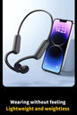 Écouteurs Xiaomi Mijia à conduction osseuse sans fil Bluetooth pour sport et course avec microphone mains libres - Mondial sport