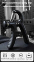 Gripper de réhabilitation musculaire R Shape avec réglage professionnel pour renforcer la force du poignet, des bras et des doigts