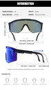 Lunettes de sport UV400 pour hommes et femmes, lunettes de vélo anti-vent et solaires, plusieurs couleurs disponibles - Mondial sport