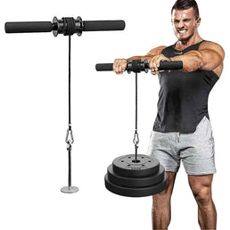 Entraîneur de force pour avant-bras - Roller d'avant-bras avec prise pour musculation à domicile et entraînement fitness