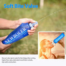 Bouteille d'eau pliable 750ML en TPU pour sport, randonnée et camping - Flasque douce et compacte - Mondial sport