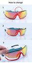 Lunettes de cyclisme NRC X2 P-Ride pour hommes et femmes - Lunettes de sport pour VTT et cyclisme - Mondial sport