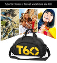 Sac de sport étanche pour hommes et femmes - Sac de fitness ultraléger et portable pour yoga, voyage et extérieur