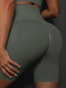 Shorts de yoga pour femmes - Shorts de sport sans couture, taille haute, pour le fitness et le cyclisme