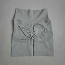 Shorts de yoga pour femmes - Shorts de sport sans couture, taille haute, pour le fitness et le cyclisme