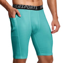 Shorts de compression homme 2025 pour entraînement, course et fitness – Leggings, pantalons courts et vêtements de sport - Mondial sport