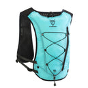 Sac à dos de trail léger 10L avec gilet d'hydratation ultra léger et poche à eau de 2L pour randonnée, cyclisme et marathon - Mondial sport