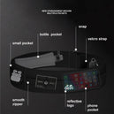 Ceinture de course avec gourde pour femmes et hommes | Sac banane sportif avec étui pour téléphone pour jogging et gym - Mondial sport