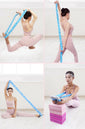 Bandes de Résistance Élastiques Multi-Fonctionnelles pour Entraînement Latin, Danse, Pilates et Gymnastique - 8/10/12 Grids - Mondial sport
