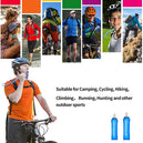 Bouteille d'eau pliable 750ML en TPU pour sport, randonnée et camping - Flasque douce et compacte - Mondial sport