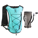 Sac à dos de trail léger 10L avec gilet d'hydratation ultra léger et poche à eau de 2L pour randonnée, cyclisme et marathon - Mondial sport