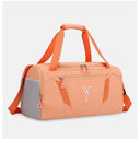 Sac de sport femme étanche pour la gym avec poche à chaussures - Sac de voyage fitness polyvalent, idéal pour la natation et l'entraînement
