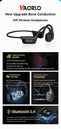 Casque audio conduction osseuse étanche Bluetooth 5.4 sans fil pour la natation et le sport avec lecteur MP3 32 Go IPX8
