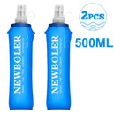 Bouteille d'eau pliable 750ML en TPU pour sport, randonnée et camping - Flasque douce et compacte - Mondial sport