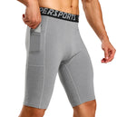 Shorts de compression homme 2025 pour entraînement, course et fitness – Leggings, pantalons courts et vêtements de sport - Mondial sport