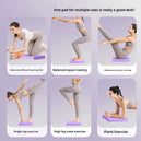 Tapis de yoga antidérapant épais avec genouillères - Tapis d'entraînement épais pour force centrale, yoga et pilates à domicile - Mondial sport