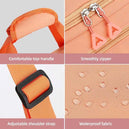 Sac de sport femme étanche pour la gym avec poche à chaussures - Sac de voyage fitness polyvalent, idéal pour la natation et l'entraînement