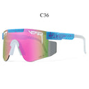 Lunettes de soleil UV400 Pit Viper pour hommes et femmes - Lunettes de sport extérieures pour MTB - Mondial sport