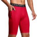 Shorts de compression homme 2025 pour entraînement, course et fitness – Leggings, pantalons courts et vêtements de sport - Mondial sport