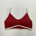 Shorts de yoga sportifs pour femmes Teveo - Ensemble de soutien-gorge et shorts sculptants élastiques pour fitness et cyclisme