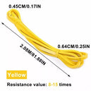 Résistance band fitness 5-120lbs pour entraînement de boxe, agilité et yoga – Équipement de gym à domicile, accessoires de Pilates - Mondial sport