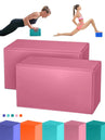 Bloc de yoga en EVA - 1PC Cubes de Pilates, Briques de Renforcement, Accessoires de Sport pour Exercice à Domicile, Équipement de Fitness - Mondial sport