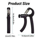 Gripper de réhabilitation musculaire R Shape avec réglage professionnel pour renforcer la force du poignet, des bras et des doigts