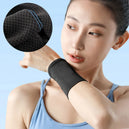 Bandeau de poignet rafraîchissant – 2 pcs bandeau de poignet respirant pour le tennis et le sport en extérieur, idéal pour la course, le fitness, le yoga, le cyclisme et la randonnée - Mondial sport