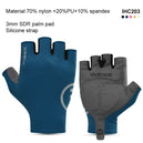 Gants de cyclisme été demi-doigts pour hommes et femmes, gants de VTT avec absorption des chocs, accessoires de sport de cyclisme