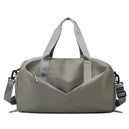 Sac de sport femme avec compartiment chaussures, sac de yoga imperméable et sac à dos de natation humide/sèche, tote de fitness pour voyage