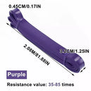 Résistance band fitness 5-120lbs pour entraînement de boxe, agilité et yoga – Équipement de gym à domicile, accessoires de Pilates - Mondial sport