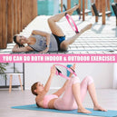 Cercle de Pilates pour tonification des cuisses, abdominaux et jambes en entraînement de résistance
