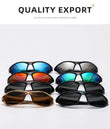 Lunettes de soleil polarisées UV400 pour hommes et femmes - adaptées à la pêche, randonnée, course, cyclisme et alpinisme - Mondial sport
