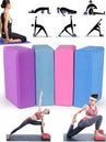 Bloc de yoga en mousse EVA - Ensemble d'outils d'exercice, brique d'entraînement, coussin de yoga, confort pour l'étirement et la mise en forme du corps. - Mondial sport