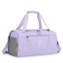 Sac de sport femme étanche pour la gym avec poche à chaussures - Sac de voyage fitness polyvalent, idéal pour la natation et l'entraînement