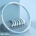 Cercle de Fitness avec Poids pour une Perte de Poids et un Corps Sculpté - Hula Hoop Sportif pour Affiner la Taille et Masser