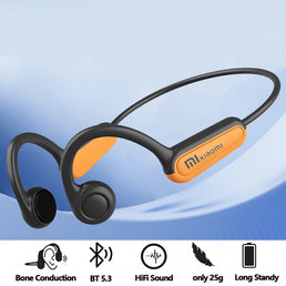 Écouteurs Xiaomi Mijia à conduction osseuse sans fil Bluetooth pour sport et course avec microphone mains libres - Mondial sport