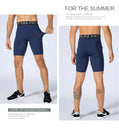 Shorts de course homme compression avec poche, rapide à sécher, pour entraînement et fitness - Mondial sport