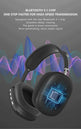 Casque Bluetooth antibruit JBJW P9 - Casque sans fil stéréo HIFI respirant pour la course en extérieur