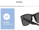 Lunettes de vision nocturne polarisées pour hommes - Lunettes de sport, conduit de jour et de nuit