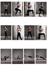 Portable Yoga Pilates Bar Stick with Resistance Band,Pull Rope,Home Gym Yoga Bar,Fitness Stretching Sports Bodybuilding