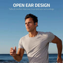 Écouteurs Bluetooth étanches à conduction osseuse sans fil IPX8 avec microphone et 32G RAM Mp3 pour Shokz Open
