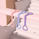 8-word pull-up device, female hunchback, back opening, elastic band, home yoga, back beauty, weight loss, fitness, elastic rope