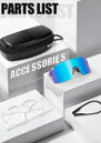 Lunettes de vélo photochromiques UV400 SCVCN pour hommes et femmes - Lunettes de luxe pour VTT, pêche, golf et conduite 2024 - Mondial sport