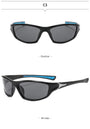 Lunettes de soleil polarisées UV400 pour hommes et femmes - adaptées à la pêche, randonnée, course, cyclisme et alpinisme - Mondial sport