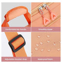 Sac de sport femme étanche pour la gym avec poche à chaussures - Sac de voyage fitness polyvalent, idéal pour la natation et l'entraînement